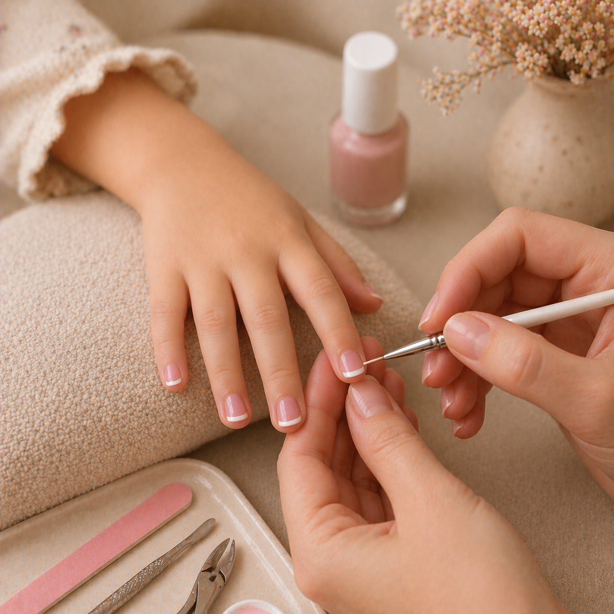 Kids Manicure (French/Gel)